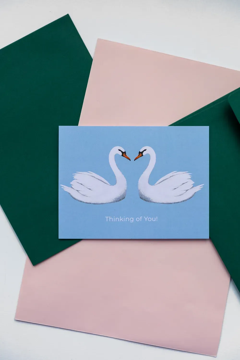 Листівка з конвертом А6 "Лебеді", Cobart, СS-GС-002 4