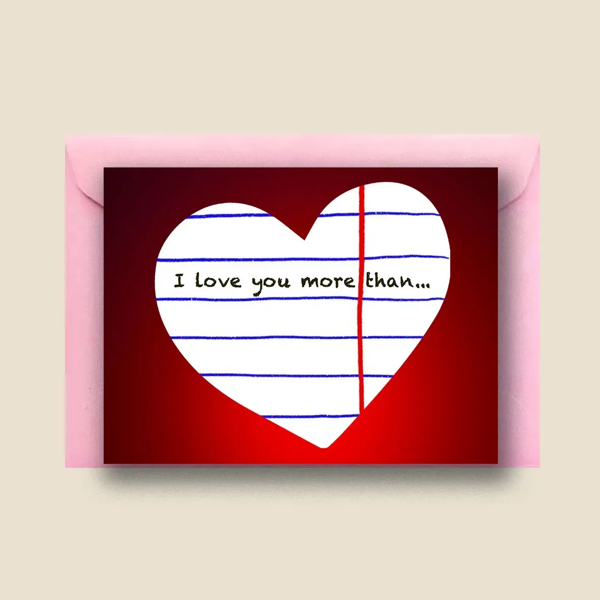 Открытка с конвертом А6 "Сердце", Cobart, СS-GС-001