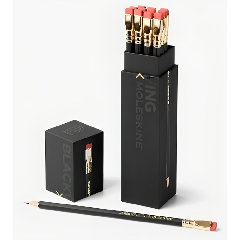 Набір Moleskine x Blackwing (12 Графітових Олівців HB), EWBKW01F12SET 4