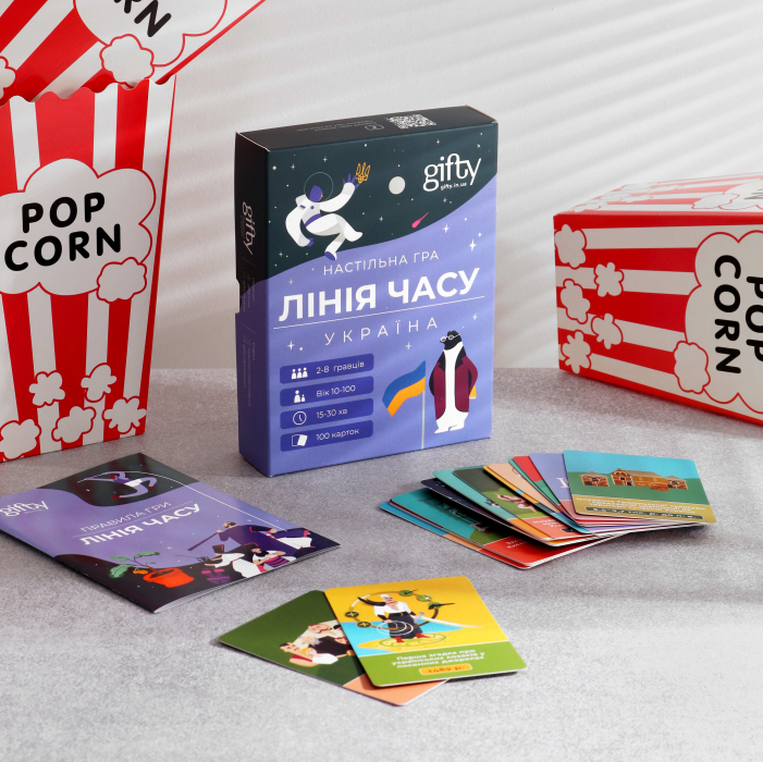 Настольная игра "Линия времени Украина", AA-0171781 1