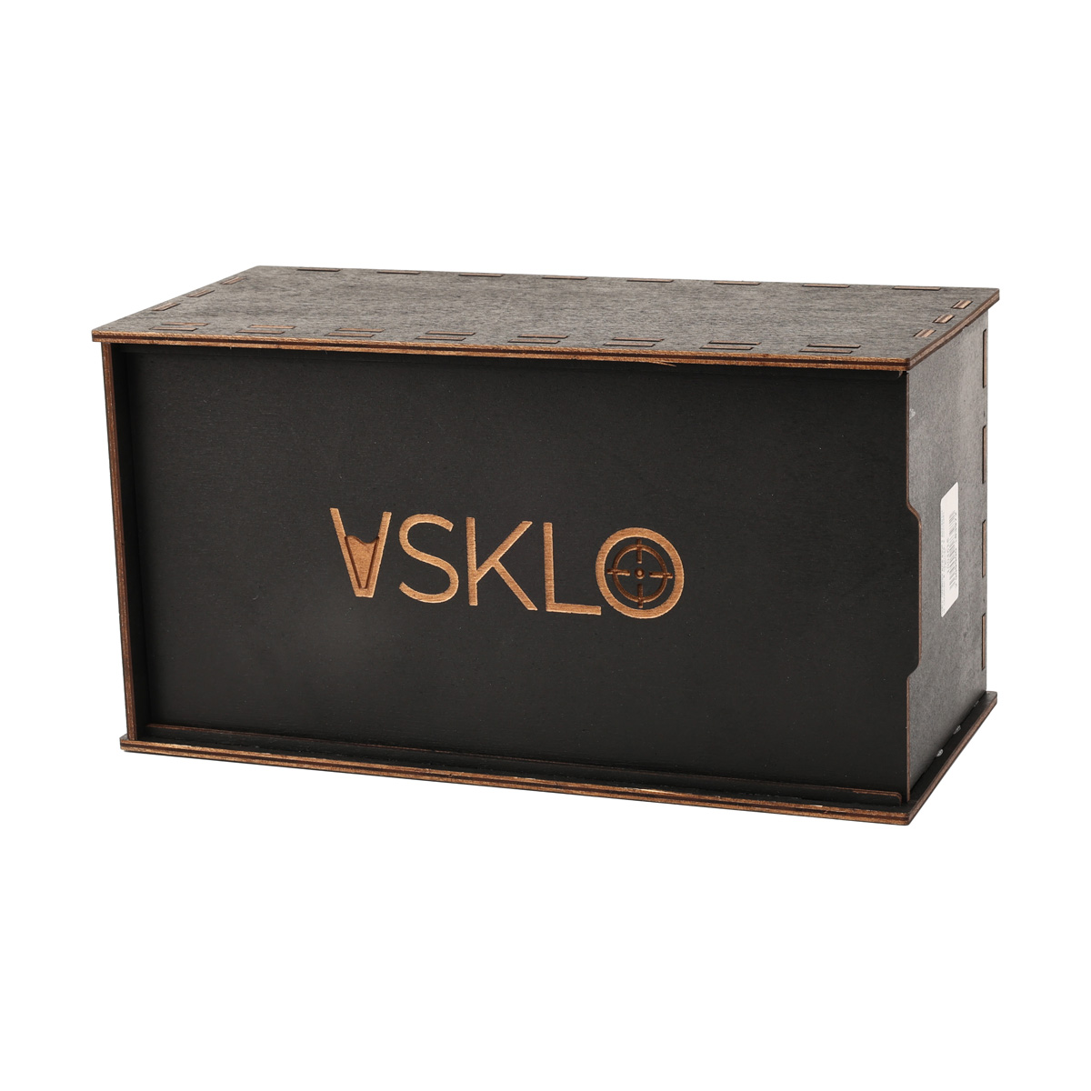 Набор стаканов для виски с долларом (2 стакана, 6 камней, 2 костра), VSKLO 6