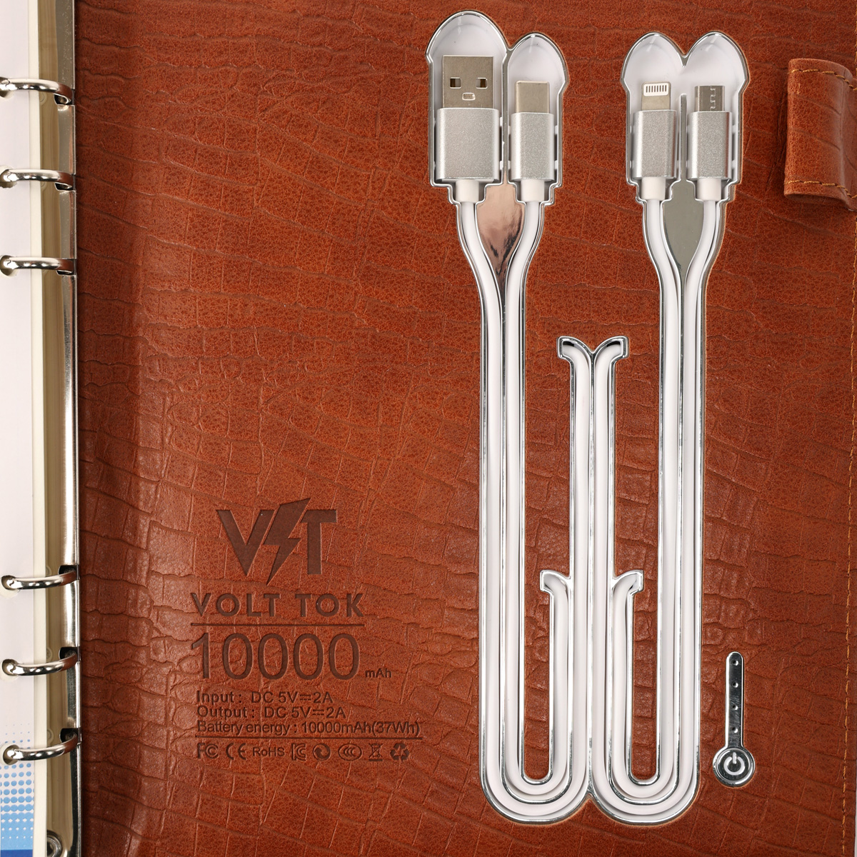 Дневник-смарт VoltTok Кобра коричневый, 100036a 8