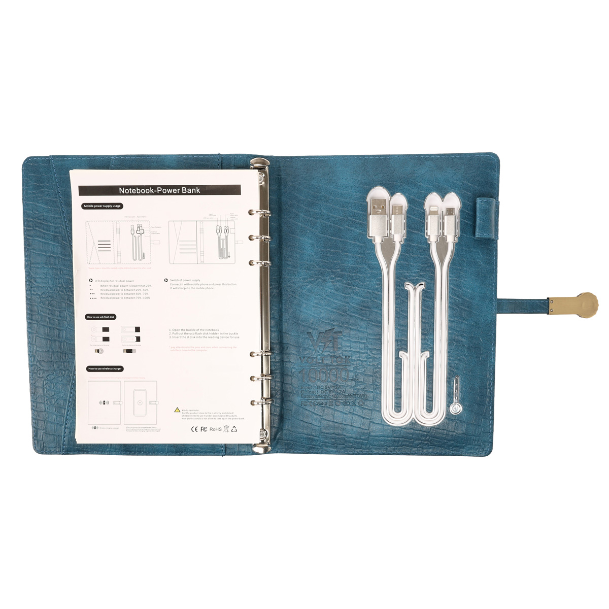 Дневник-смарт VoltTok Кобра синий, 100036b 6