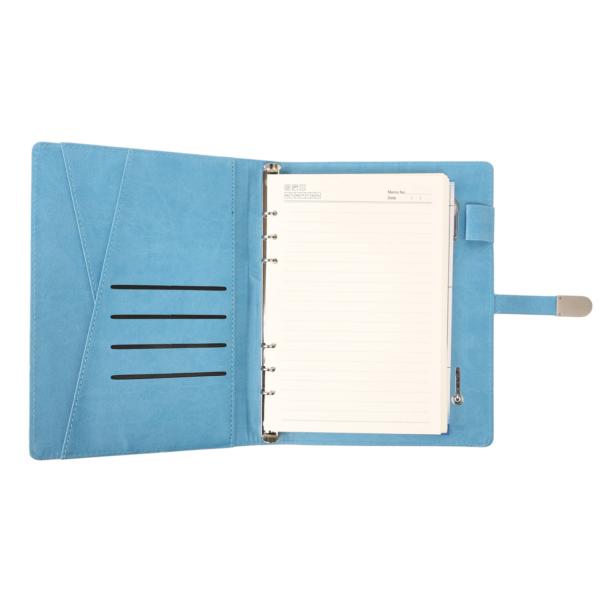 Дневник-смарт VoltTok Лондон голубой 100160p 6