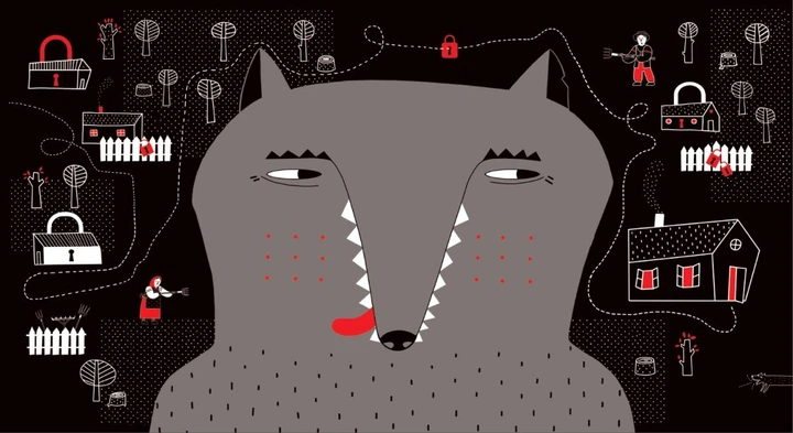 Книга "Кащак Н. Вовк під вікном" (у) 2