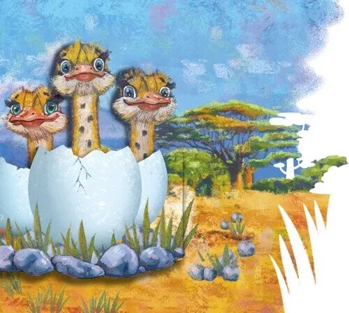 Outlet40 Книга "Рухомі картинки: Диво-страусеня. Солнишко І." (у) (5473)/1012169 4