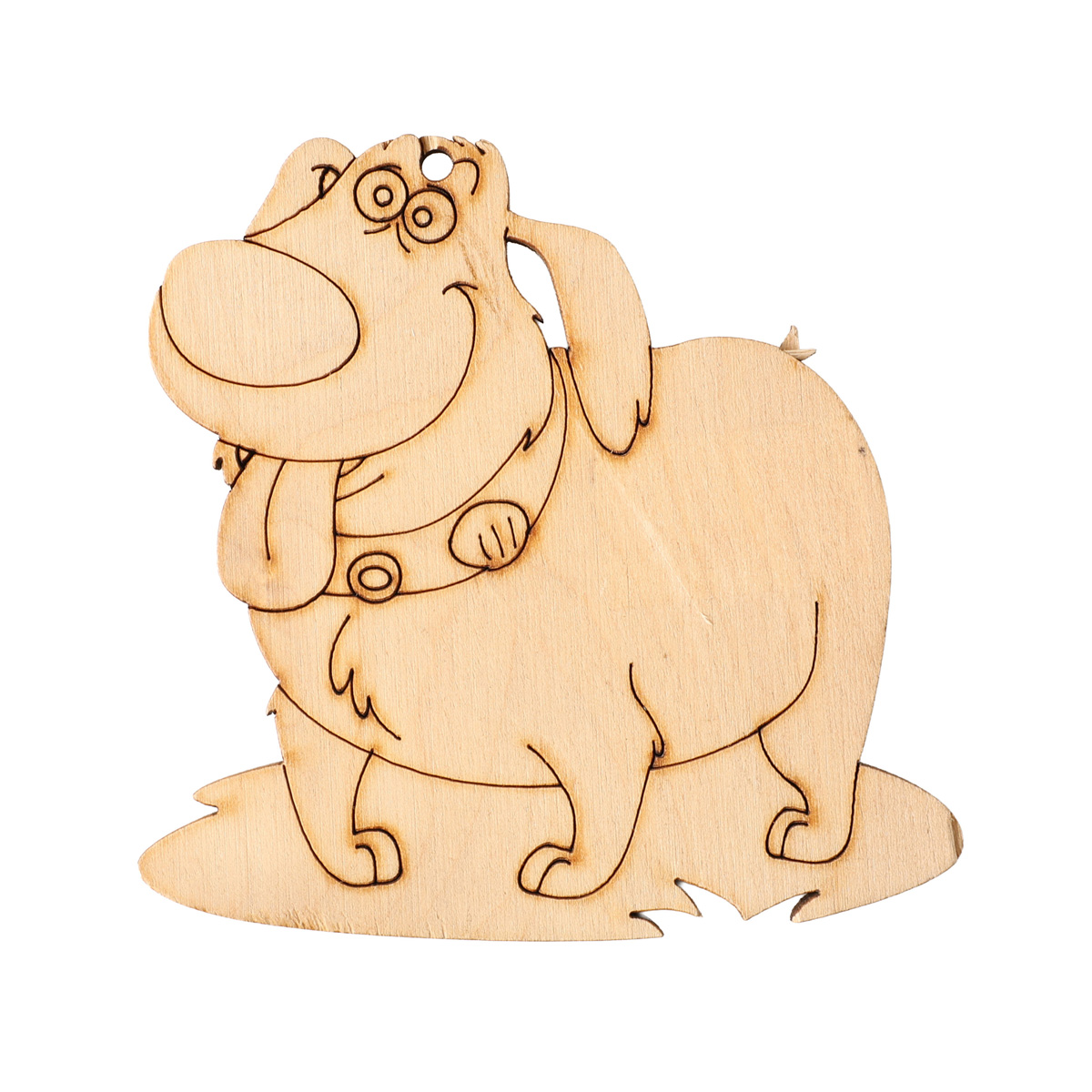 Заготовка деревянная Собачка 7, Р94