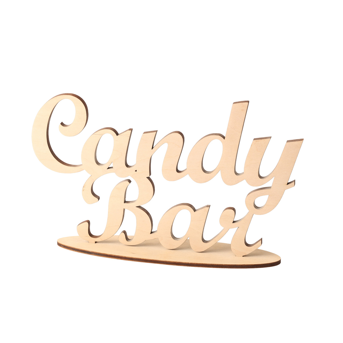 Заготовка деревянная Candy Bar на подставке, С10