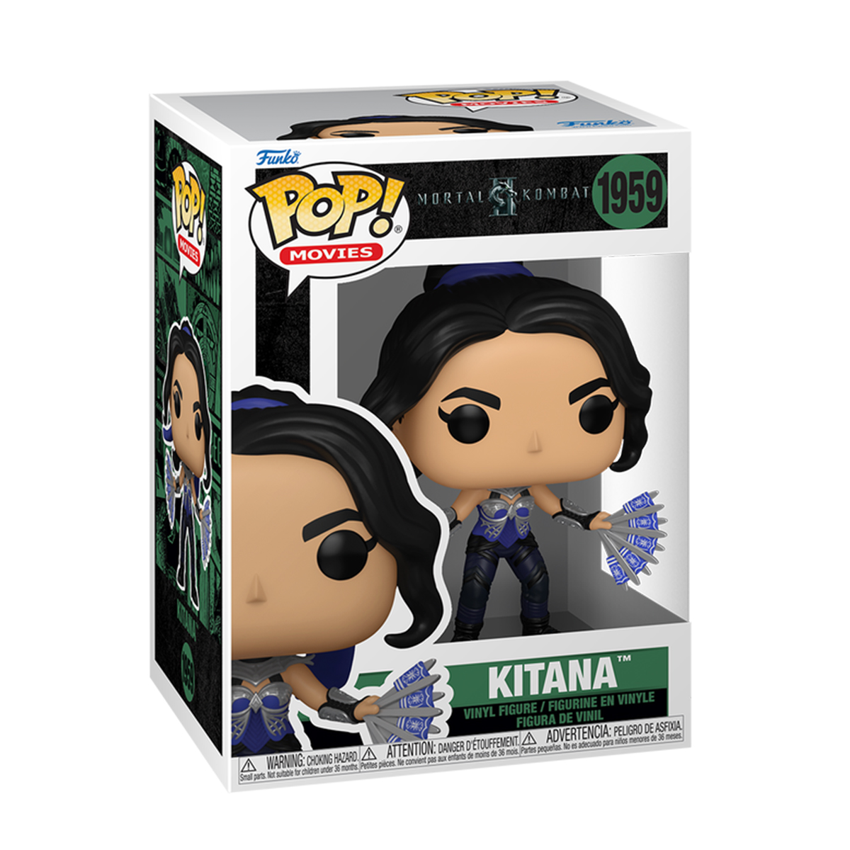 Игровая фигурка FUNKO POP! серии "Mortal Kombat II" - КИТАНА, 87074 1