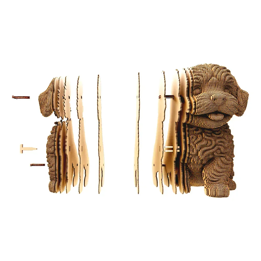 Картонный конструктор "Cartonic 3D Puzzle MALTIPOO", CARTMALTIPOO 3
