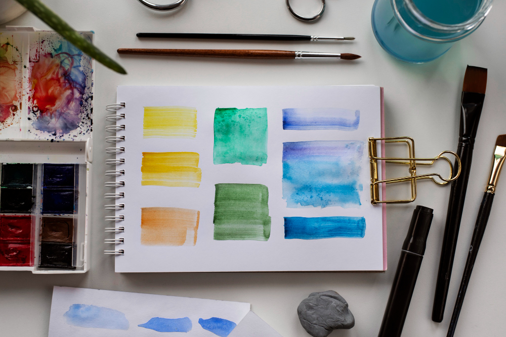 Акварельный скетчбук для рисования