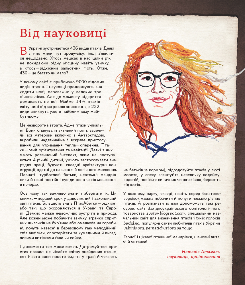 Outlet Книга "Несерийный. Панарина И. ПтицаАбетка. Украинские пернатые" (у) (7740)/844124 3