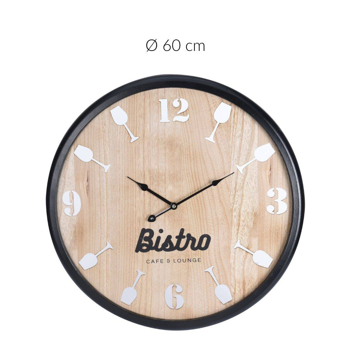 Годинник настінний 60 см, МДФ, NB1402510 1