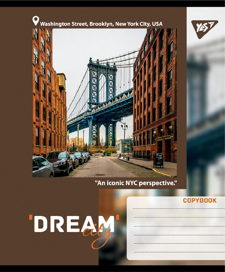 Зошит 24 лін. Yes "Dream City", 767700 1