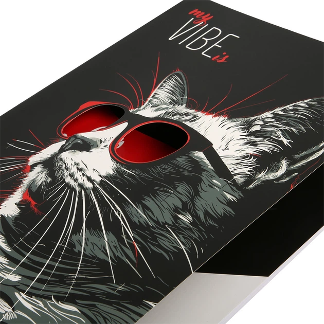 Зошит Yes А4/40 арк. "Sarcasm" з висічкою, клітинка, 682014 1