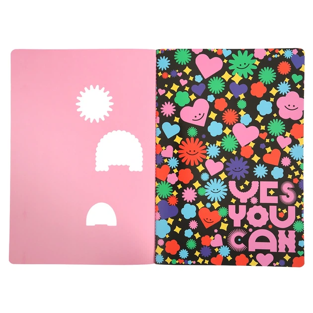 Зошит Yes А4/40 арк. "You are amazing" з висічкою, клітинка, 682017 2