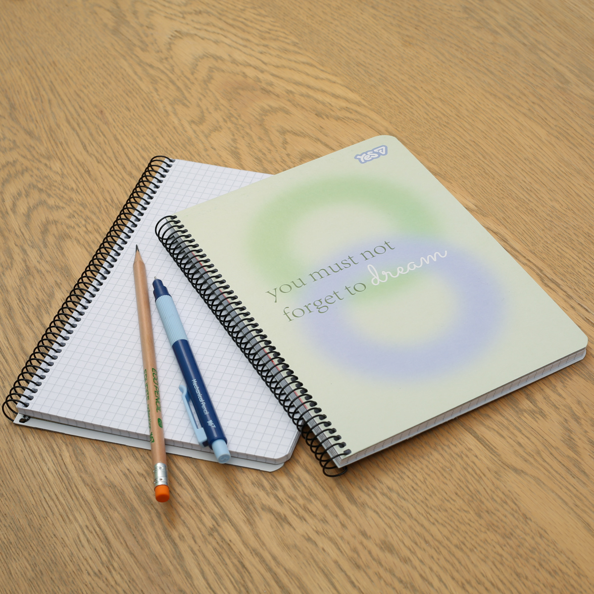 Зошит для записів Yes А5/80 кл. "Aura" од. спіраль, 152281 4