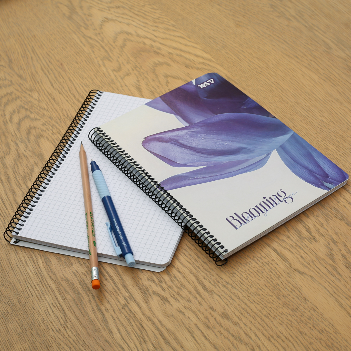 Зошит для записів Yes А5/80 кл. "Blooming" од. спіраль, 152284 4