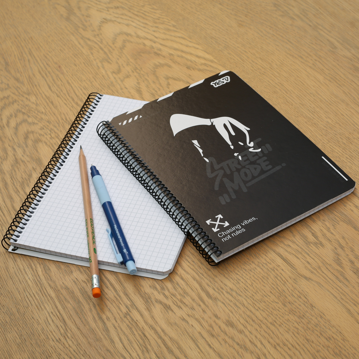 Зошит для записів Yes А5/80 кл. "Street mode" од. спіраль, 152303 4