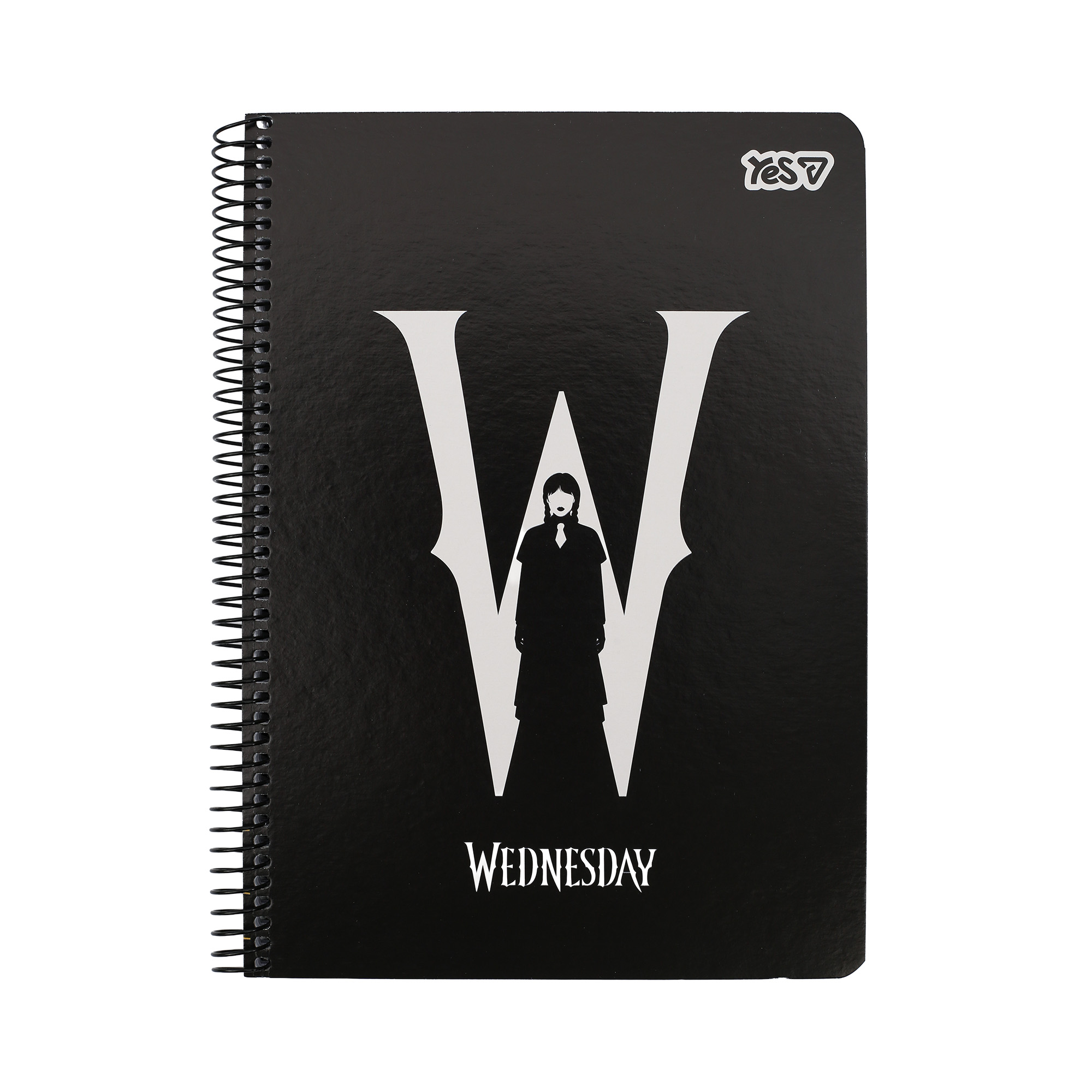 Зошит для записів Yes А5/80 кл. "Wednesday" од. спіраль, 152296