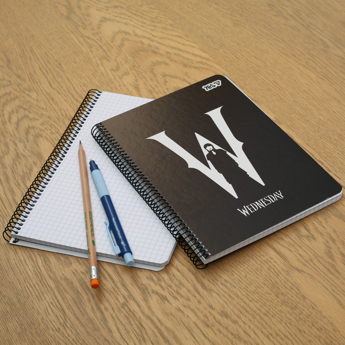 Зошит для записів Yes А5/80 кл. "Wednesday" од. спіраль, 152296 4