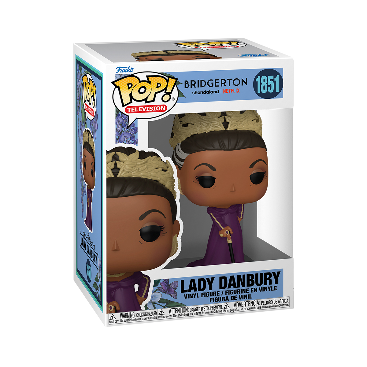 Игровая фигурка FUNKO POP! серии "Бриджертоны" - ЛЕДИ ДЕНБЕРИ, 90805 1