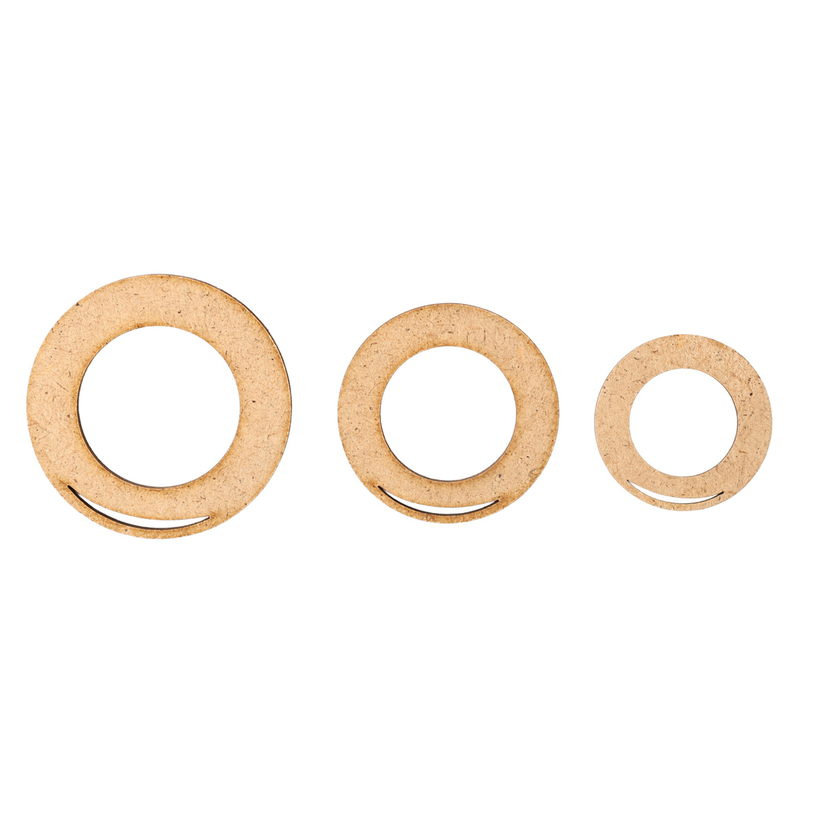 Заготівка дерев`яна Набір тарілок (3 шт.), Ч111