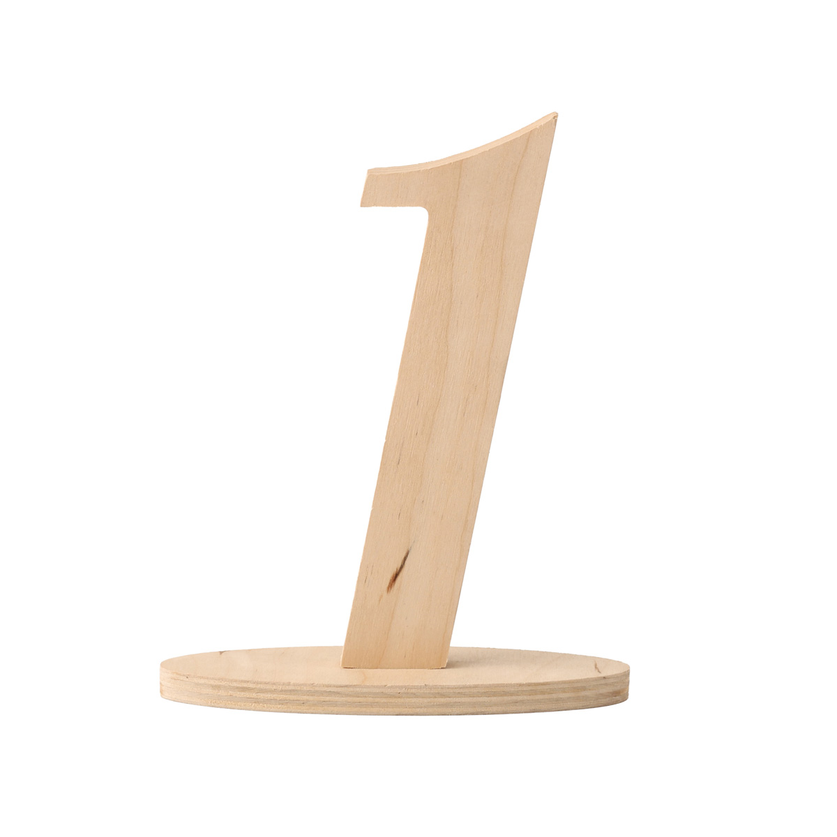 Заготовка Цифра "1" на подставке, 0846