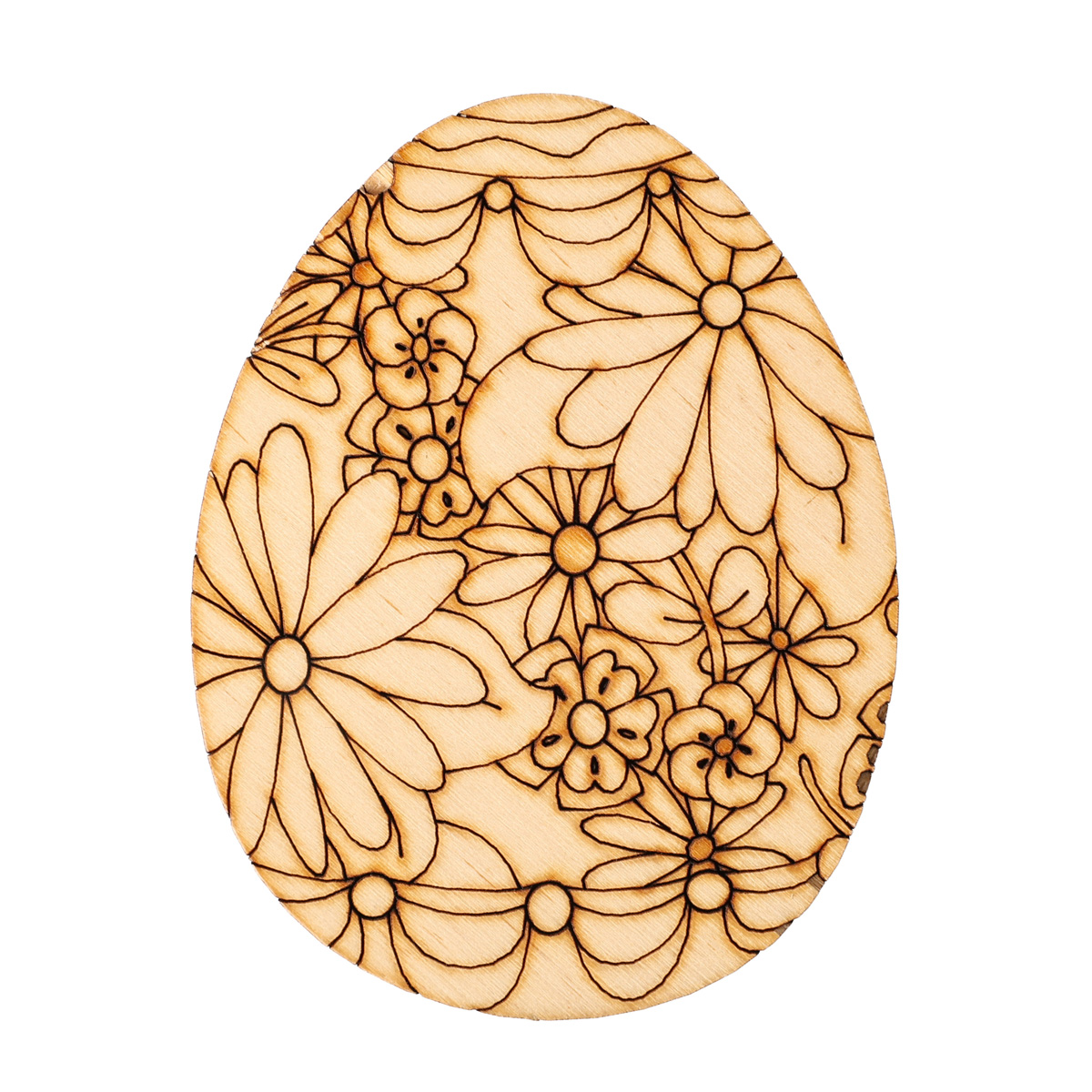 Заготовка деревянная "Пасхальное яйцо №6", P013