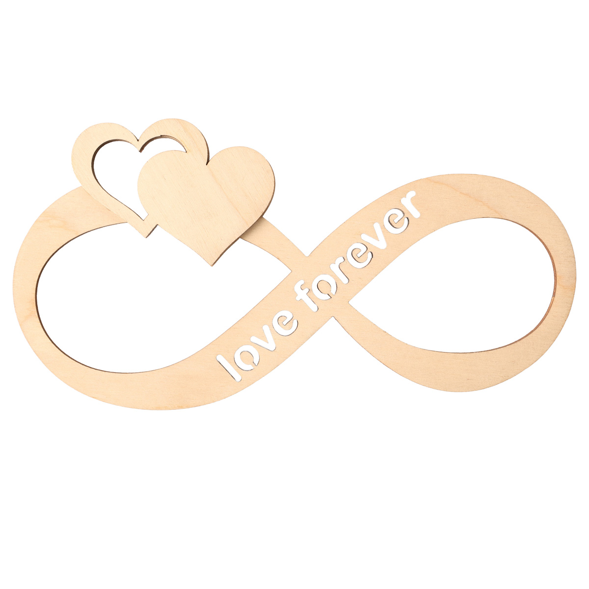 Заготовка деревянная Знак бесконечности, Д98