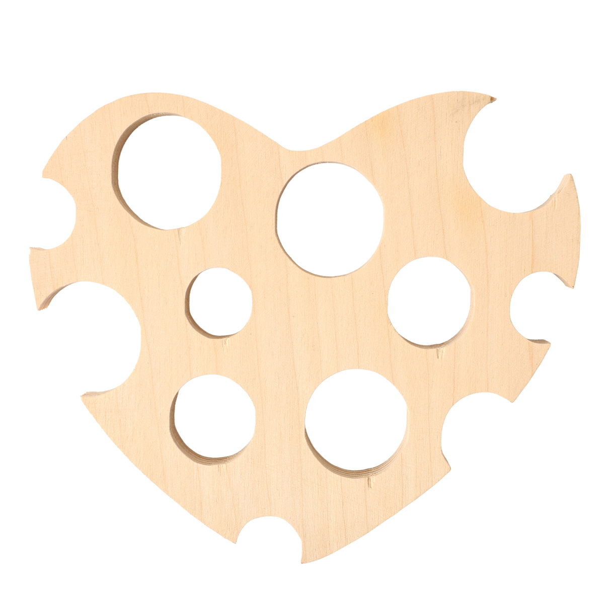 Заготівка дерев`яна "Серце", 0078