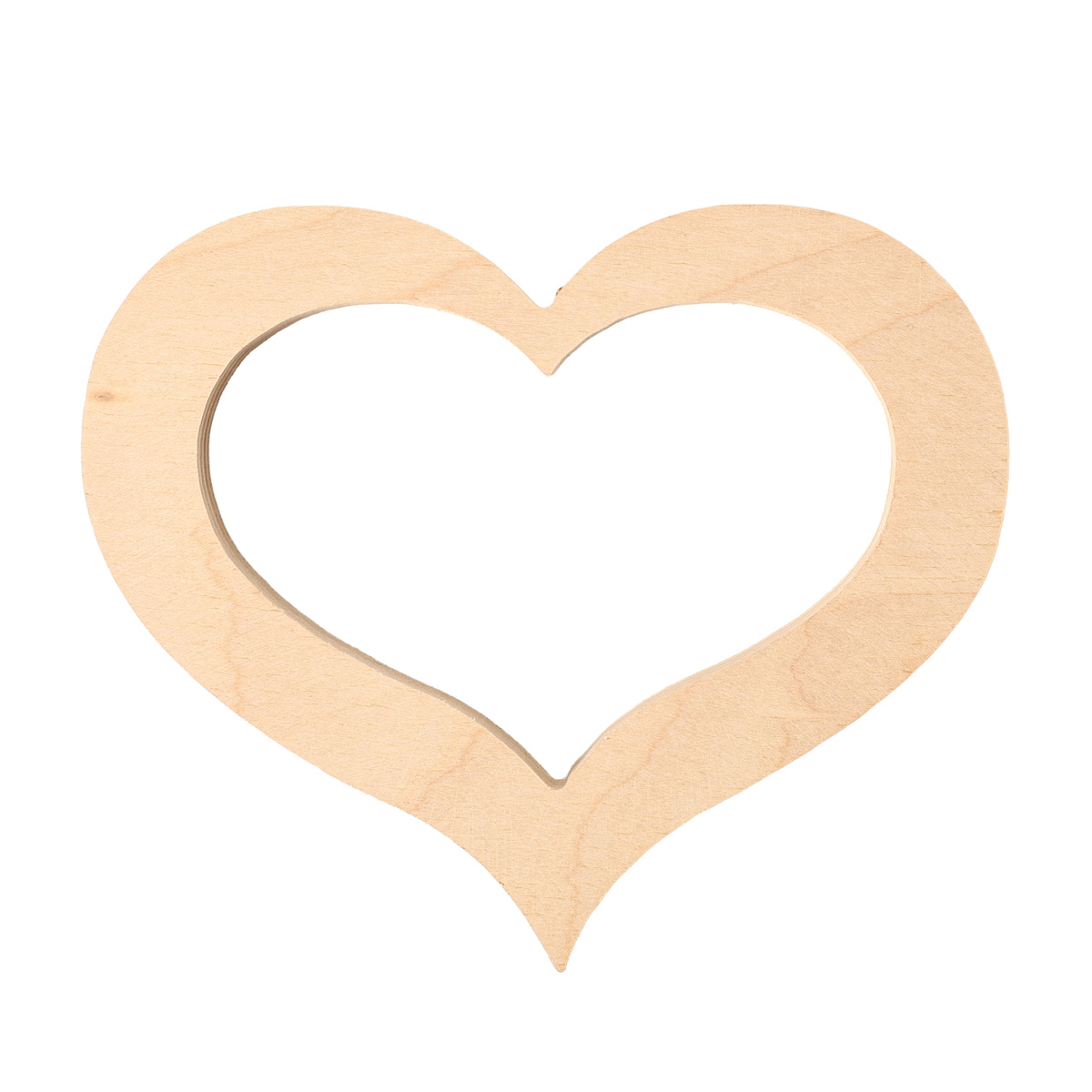 Заготівка дерев`яна "Серце", 0082