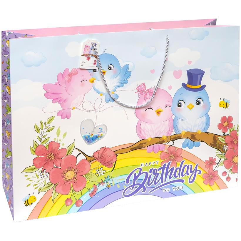 Пакет паперовий 66х48х20 см, диз. GB-21425