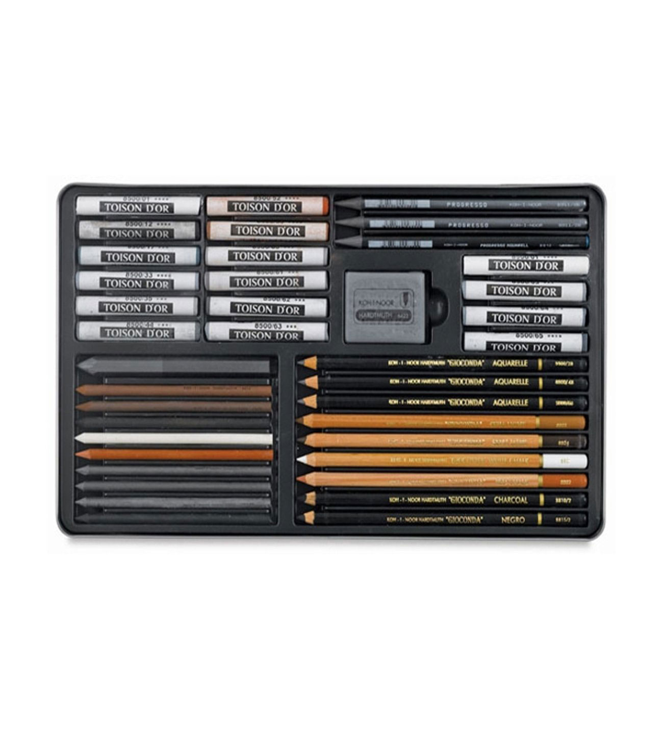 Набор художественный Gioconda, 39 предм,дерев.пенал, 8895 2