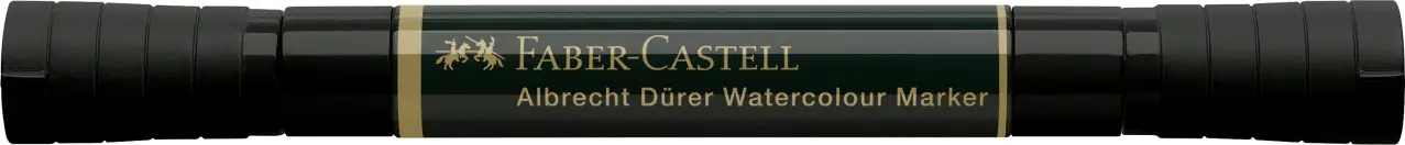 Маркер акварельный двухсторонний A.Durer Watercolor Черный 199, 160499 Faber-Castell 1