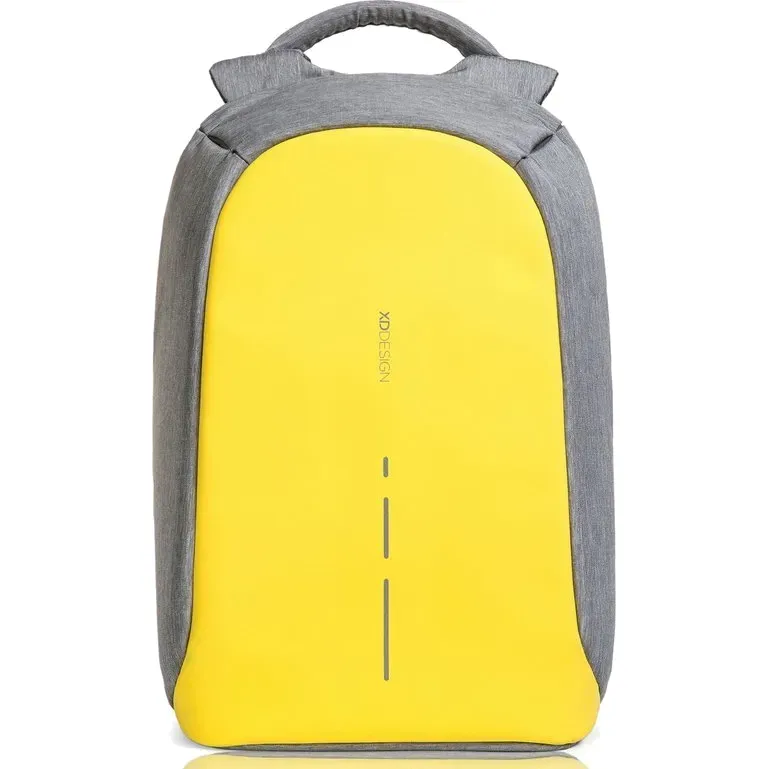 Рюкзак "Bobby Compact" желтый, против краж и порезов, светоотр.полоски, USB-порт, распр.веса, XD Design P705.536 1