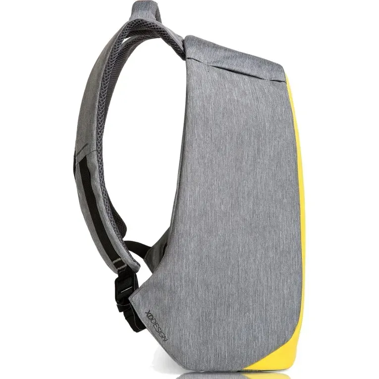 Рюкзак "Bobby Compact" желтый, против краж и порезов, светоотр.полоски, USB-порт, распр.веса, XD Design P705.536 2