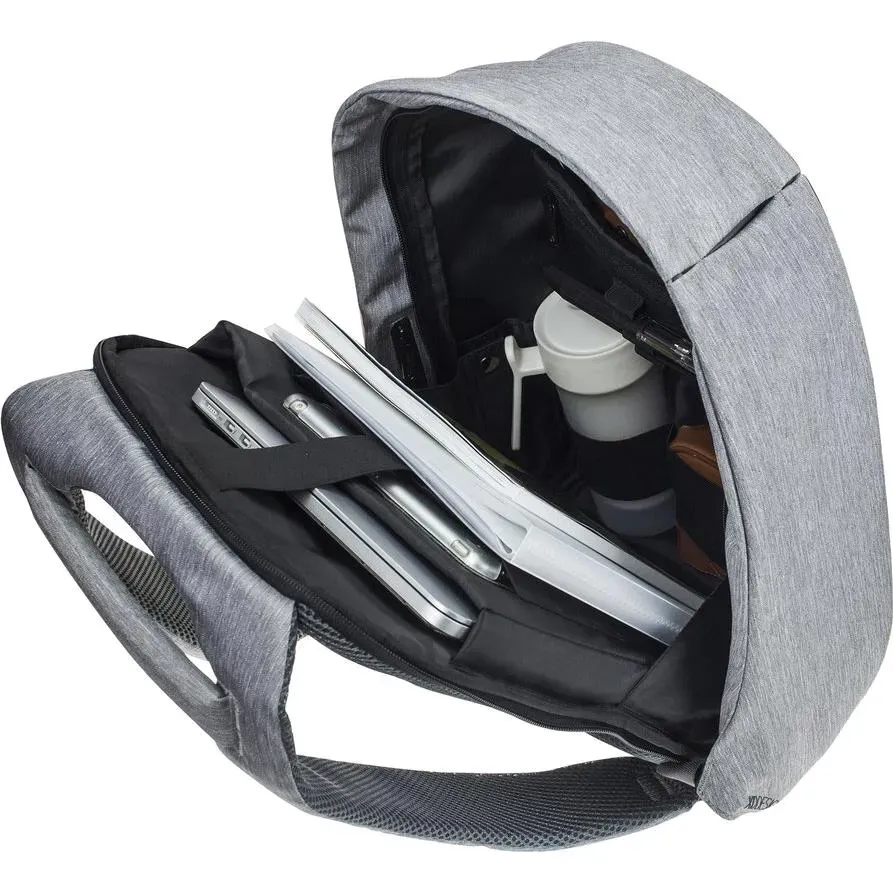 Рюкзак "Bobby Compact" желтый, против краж и порезов, светоотр.полоски, USB-порт, распр.веса, XD Design P705.536 8