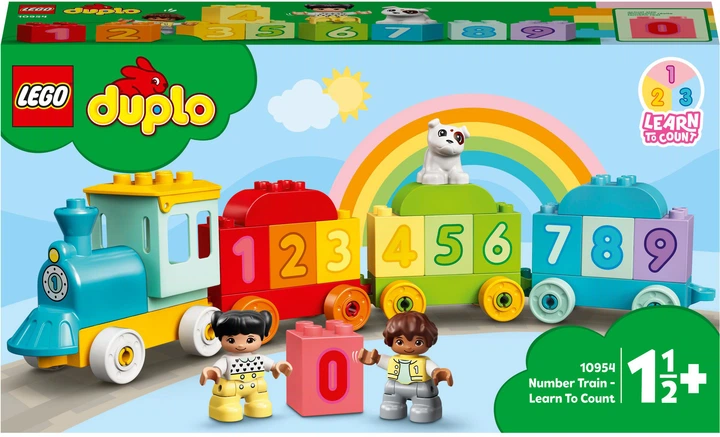 Конструктор Lego Duplo "Потяг із цифрами – вчимося рахувати", 10954