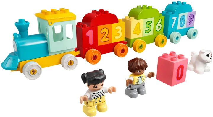 Конструктор Lego Duplo "Потяг із цифрами – вчимося рахувати", 10954 1