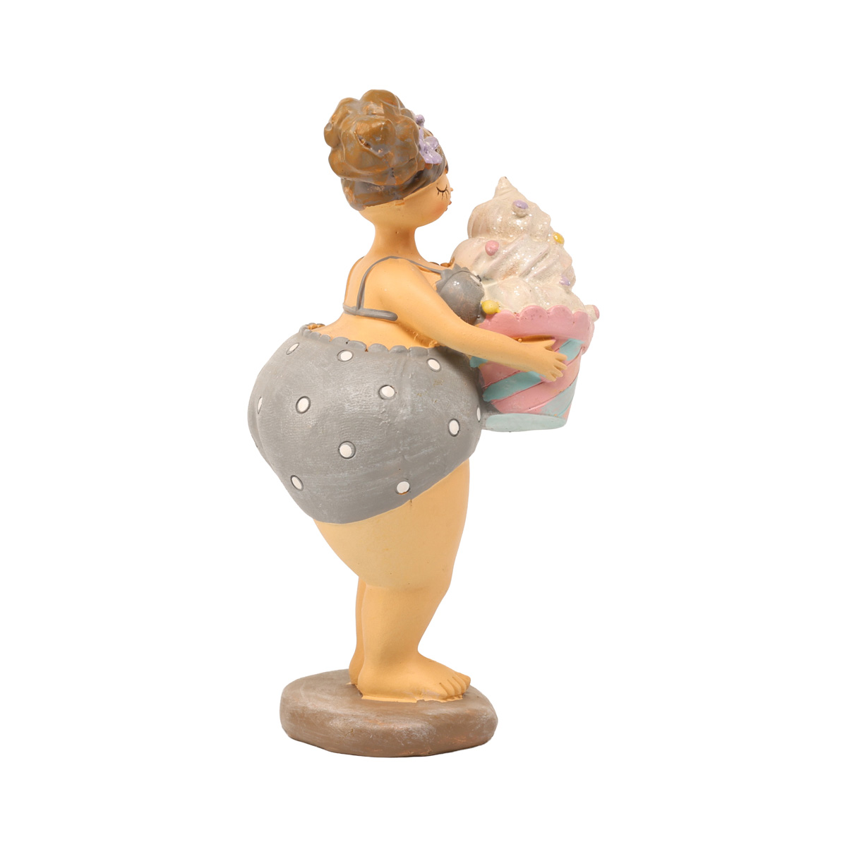 Декоративна статуетка "Мегі з капкейком", 20 см, 831-882 2