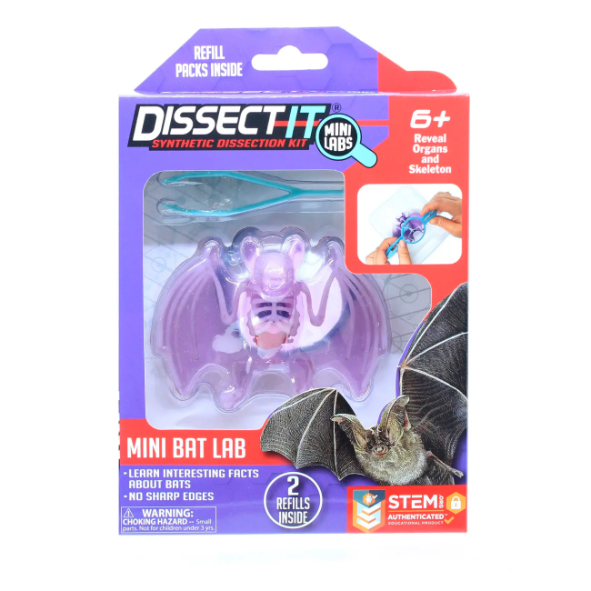 Outlet40 Розвиваючий набір Slimy Lab "Анатомія тварин - Кажан", 38077/1013136
