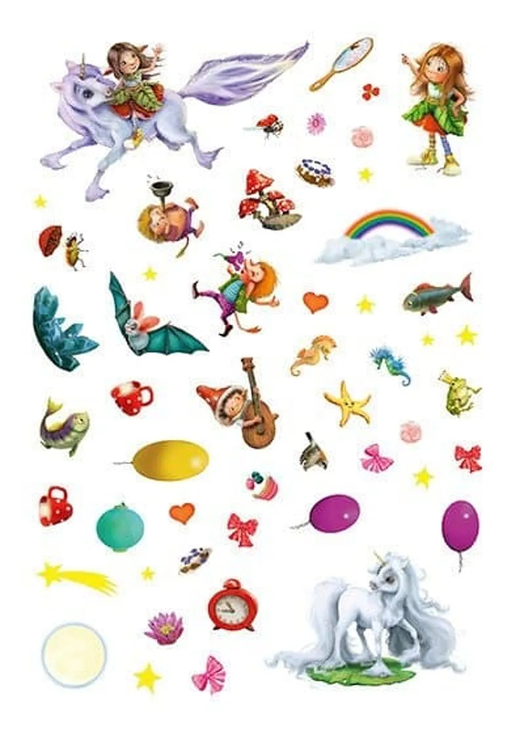 Книга "Маленькая однорожка Звездочка: Развлечения с наклейками. Берг М." (в) (9887) 7