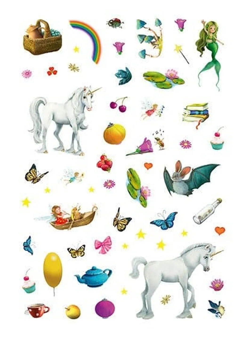 Книга "Маленькая однорожка Звездочка: Развлечения с наклейками. Берг М." (в) (9887) 8