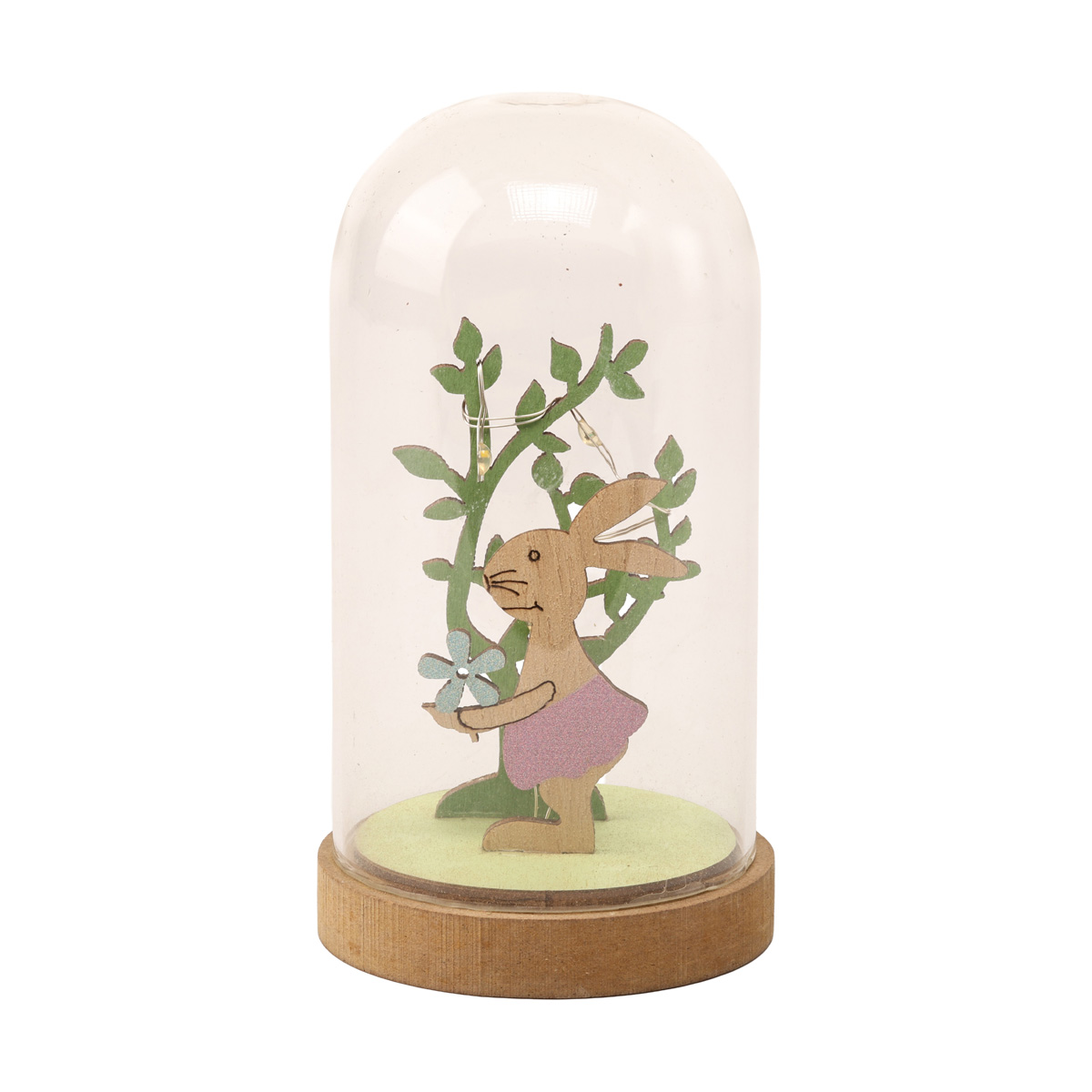 Декор великодній під склом з LED-підсвіткою у формі дзвіночка, AF5100550 2