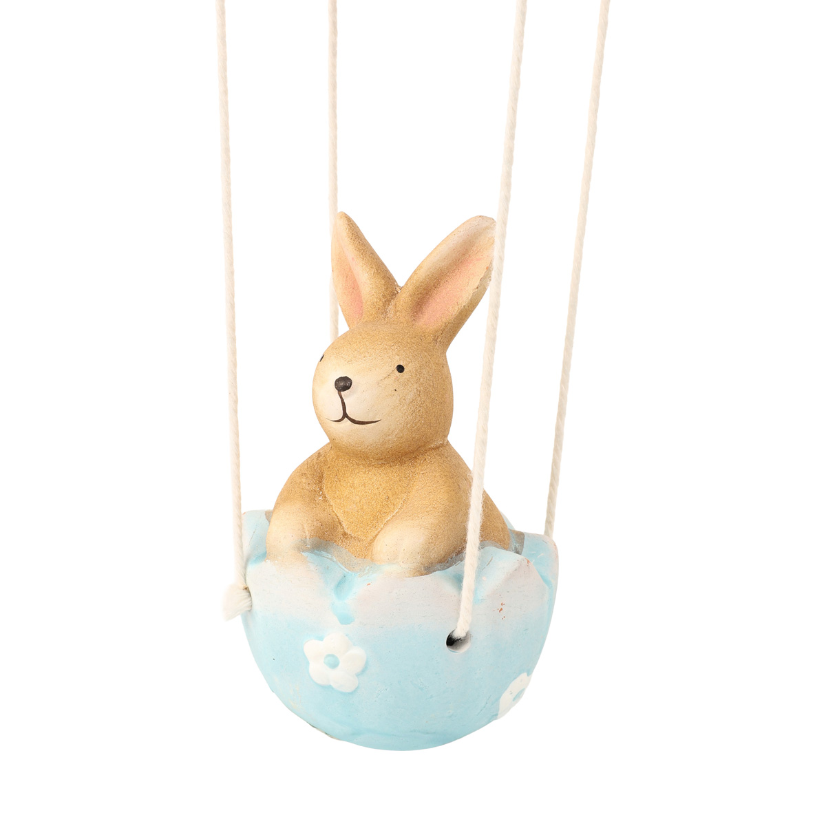 Фігурка декоративна керамічна "Повітряна куля з зайчиком" (4 диз.) APF711600 1