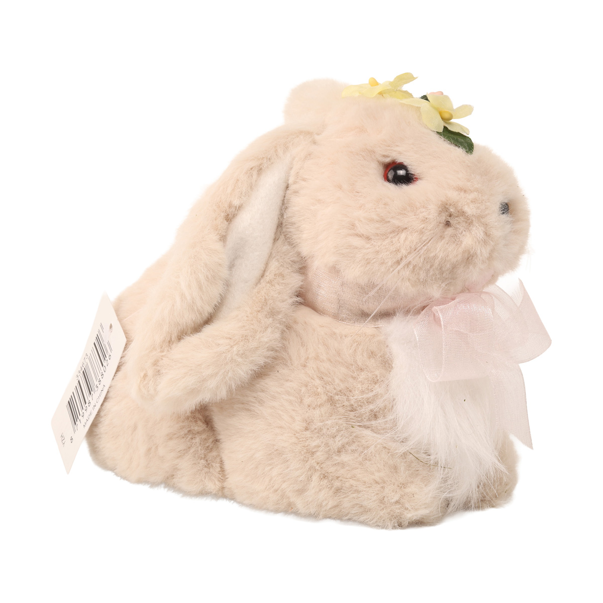 Фігурка декоративна великодня "Зайчик, який сидить" 24 см, коричневий (2 диз.), YZH500120 1