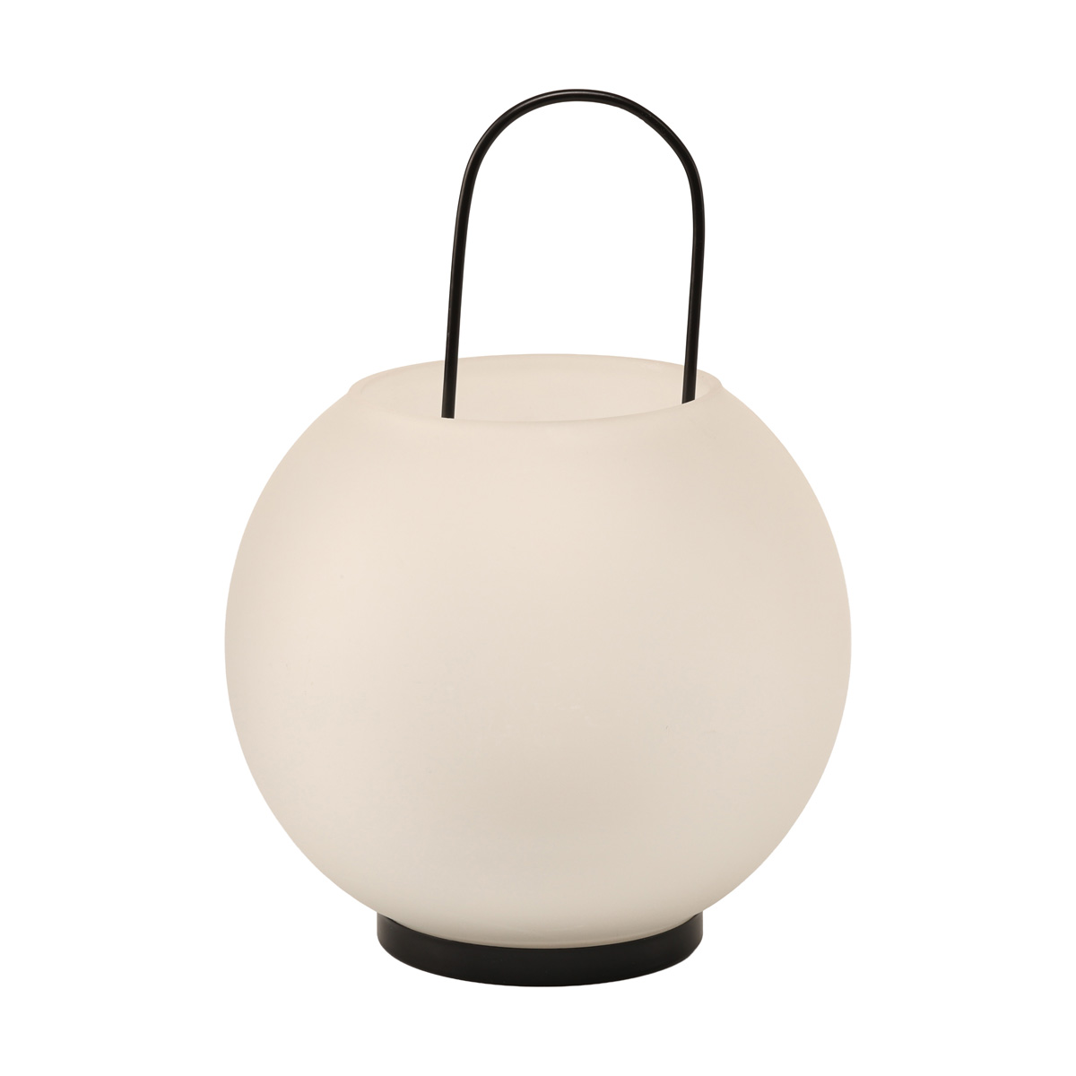 Свічник декоративний скляний "Pure" h=22 см з ручкою в асортим., 1021944 1