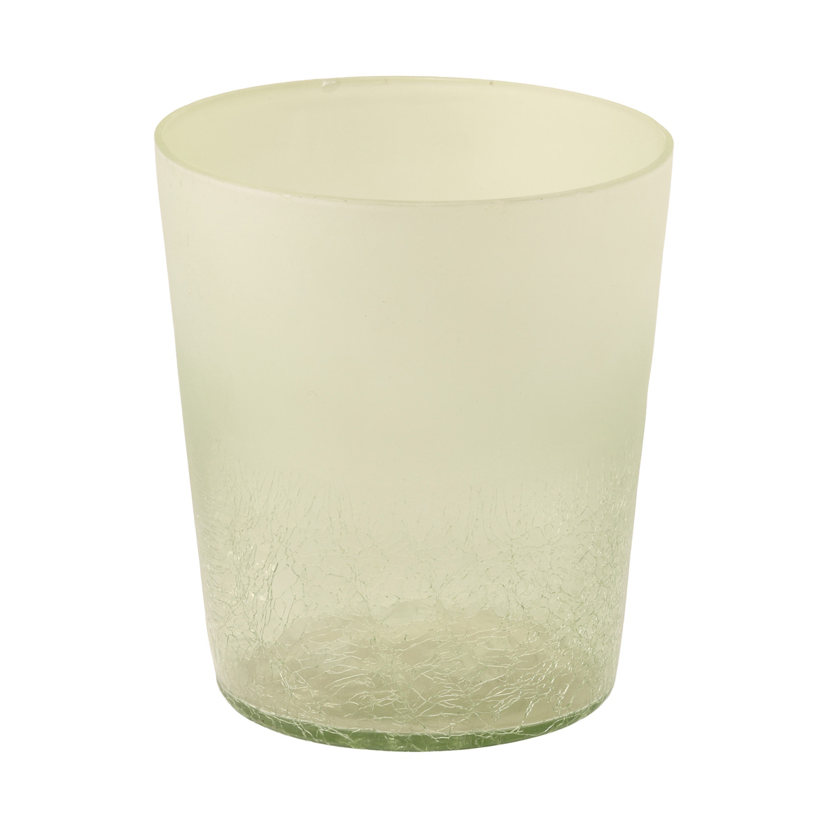 Подсвечник декоративный стеклянный "Macari" h=13 см/d=12 см, лакированный, зелёные цвета (2 вида), 9711999/2020942