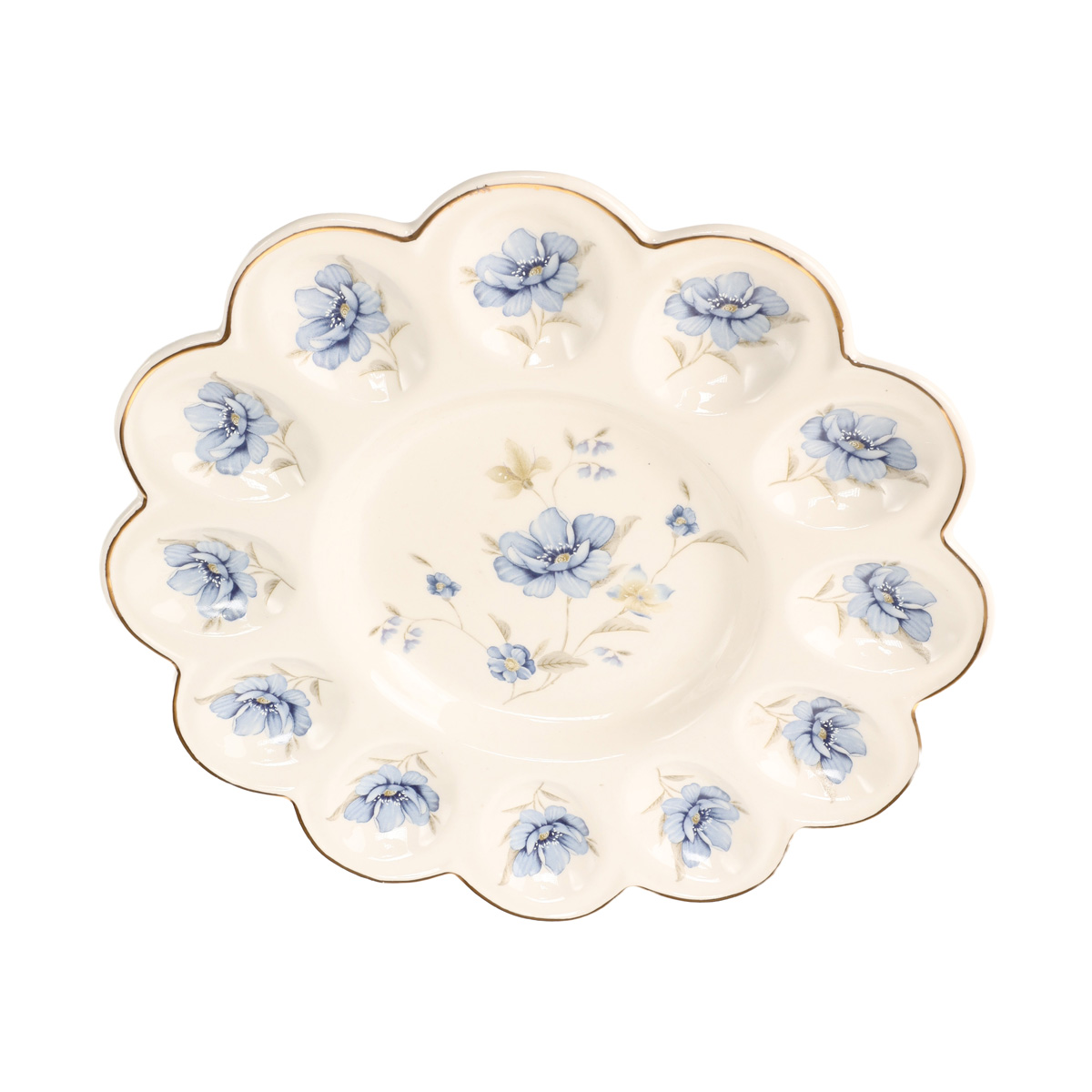 Блюдо для яиц "Лаура Блю", 943-213 Lefard 1